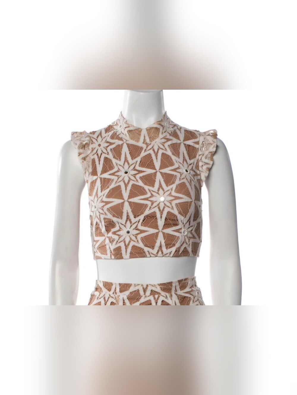 For Love And Lemons Metz Crop Top